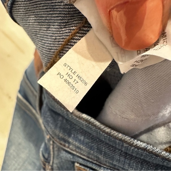 Madewell Women’s 10” High Rise Skinny Raw Hem Denim Stretch Jeans Style H5206 28 - Picture 5 of 13